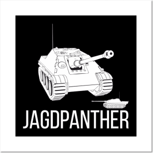 Jagdpanther German tank destroyer Posters and Art